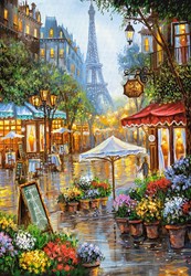 Castorland puzzle Fiori di Primavera Parigi - puzzle 1000 pezzi