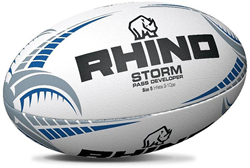 Rhino pallone rugby Storm Pass Developer misura 5 grip allenamento