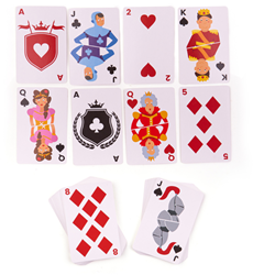 Mazzo di carte standard Bigjigs