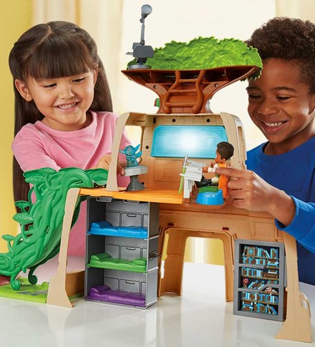 Hasbro Star Wars playset Tempio Tenoo con action figure e luci-3