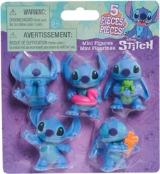 Stitch figuren 5-pack 5,5 cm