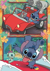 Clementoni puzzle Stitch Disney - 104 pezzi - puzzle bambini cartone