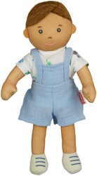 Heless bambola di stoffa Ben 22cm - bambola giocattolo morbida bambino
