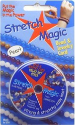 Stretch Magic elastico bianco 0,7 mm 5 metri - creazione gioielli