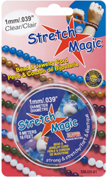 Stretch Magic elastico trasparente 1 mm 5 metri creazione gioielli