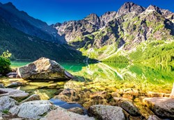 Castorland puzzle rompicapo Morskie Oko Tatra Polonia 1500 pezzi