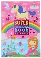 van der Meulen libro da colorare Super Libro da Colorare 96 pagine bambini-3