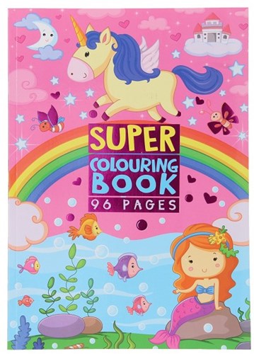 van der Meulen libro da colorare Super Libro da Colorare 96 pagine bambini-3