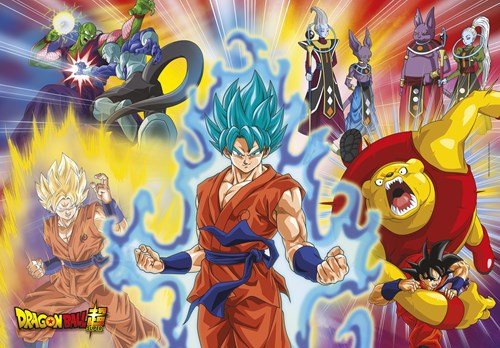 Clementoni puzzle Dragon Ball - 180 pezzi - Supercolor per bambini