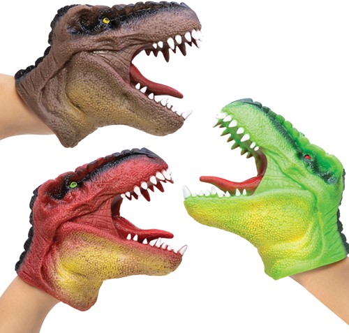 Schylling Pupazzo a mano di dinosauro
