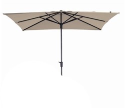Parasol Syros 280x280cm opdraai ECRU