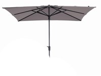 Parasol Syros 280x280cm opdraai TAUPE