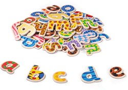 Tidlo lettere magnetiche in legno giocattolo - apprendimento educativo