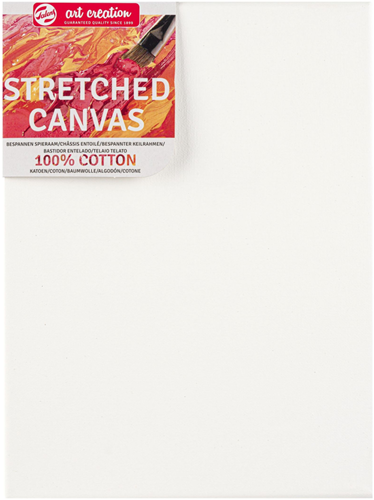 Talens tela pittorica 18x24 cm FSC acrilico olio bianco
