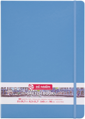 Talens album da disegno A4 blu 140g 80 fogli - Art Creation