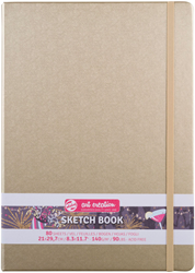 Talens album da disegno A4 oro bianco 140gr 80 fogli per schizzi e acquerello