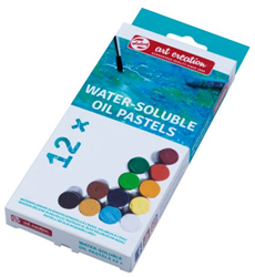Talens pastelli a olio idrosolubili set 12 colori - Art Creation