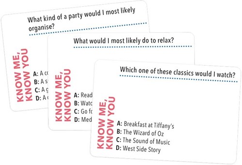 Tactic gioco da tavolo gioco di carte Know Me Know You party game-2