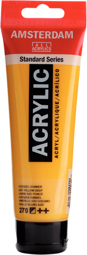 Royal Talens Talens Amsterdam acrylverf 120 ml 270 - Azogeel Donker