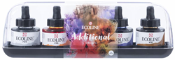 Bruynzeel Ecoline set acquerelli liquidi - 5x30ml colori aggiuntivi