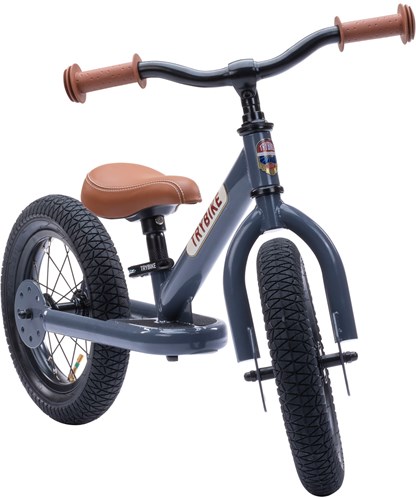 Trybike loopfiets Steel grijs - tweewieler