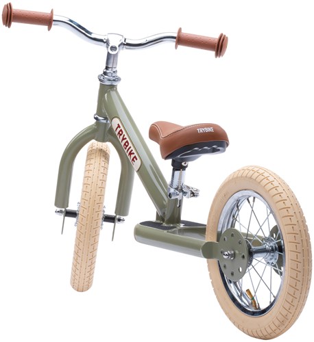 Trybike loopfiets 2 in 1 Steel - vintage groen