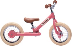 Trybike bicicletta senza pedali Steel vintage rosa - due ruote per bambini