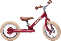 Trybike loopfiets 2 in 1 Steel - vintage rood