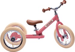 Trybike bici senza pedali 2-in-1 Steel - rosa vintage - draisienne bambini