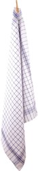 Strofinaccio a quadri blu cotone 70x70cm set 12 tessili cucina