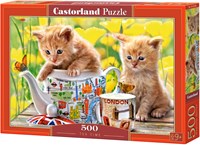 Castorland puzzle Tea Time - 500 pezzi animali puzzle-2