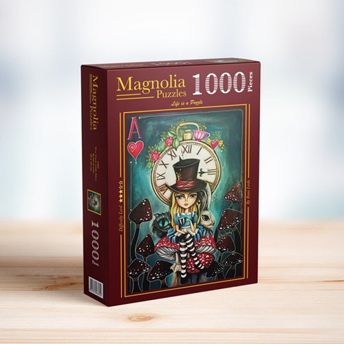 Magnolia puzzle Tea Time con Alice - 1000 pezzi puzzle-2