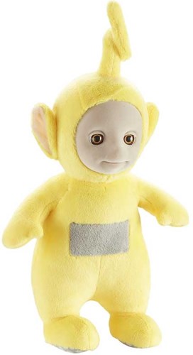 Teletubbies peluche Laa-Laa giocattolo parlante morbido giallo