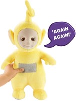 Teletubbies peluche Laa-Laa giocattolo parlante morbido giallo-2