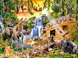 Castorland puzzle L'Arca - animali paesaggio puzzle 3000 pezzi