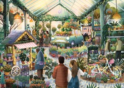 Jumbo puzzle fiori e piante 1000 pezzi Falcon 1110500135