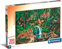 Clementoni puzzle animali della giungla - 300 pezzi - puzzle colorato-2