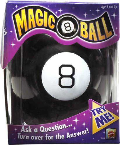 Magic 8 Ball giocattolo - gioco a indovinelli per bambini e adulti