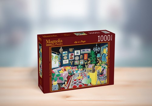 Magnolia puzzle The Travel Memories - 1000 pezzi di divertimento-2