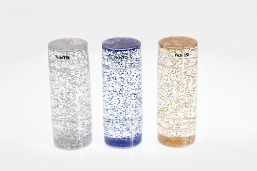 TickiT giocattolo sensoriale Glitter Storm Set - set di 3 tubi