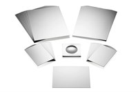 TickiT specchio giocattolo educativo doppio lato plastica 190x145mm