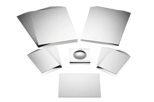 TickiT specchio giocattolo educativo doppio lato plastica 190x145mm
