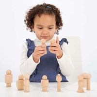 TickiT figure di legno - set comunità - giocattolo educativo-2
