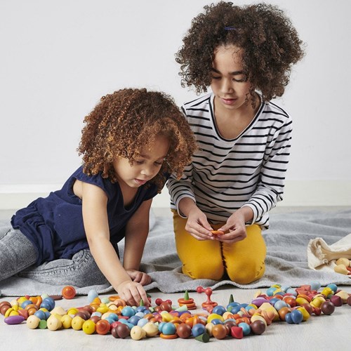 TickiT giocattoli in legno Treasures Starter Set - educativo e creativo-2