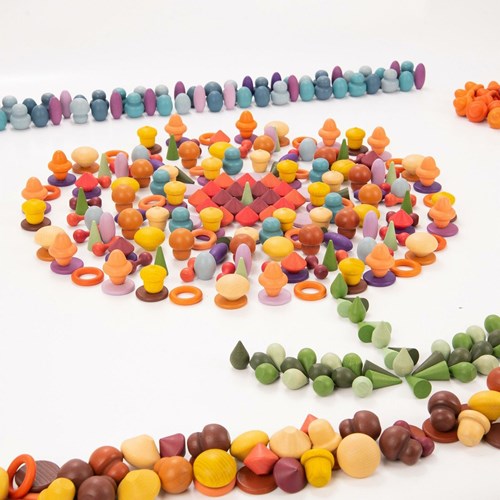 TickiT set super tesori in legno - gioco educativo e creativo-3