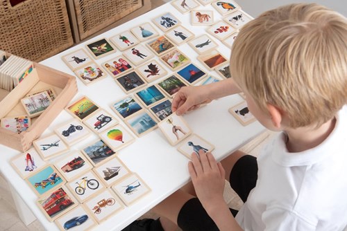 TickiT tessere di storie in legno giocattolo educativo FSC 90 pezzi-2