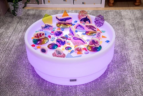 TickiT tavolo sensoriale per la scoperta - tavolo luminoso per bambini-2