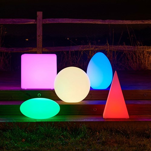 TickiT piramide luminosa sensoriale lampada d'atmosfera multicolore giocattolo-2