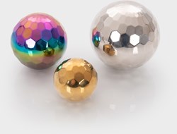 TickiT giocattolo sensoriale sfere misteriose mosaico acciaio inox set 3 pezzi