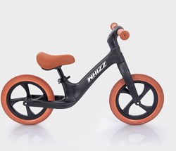 TickiT bici senza pedali Whizz - nero - plastica leggera - bambini piccoli